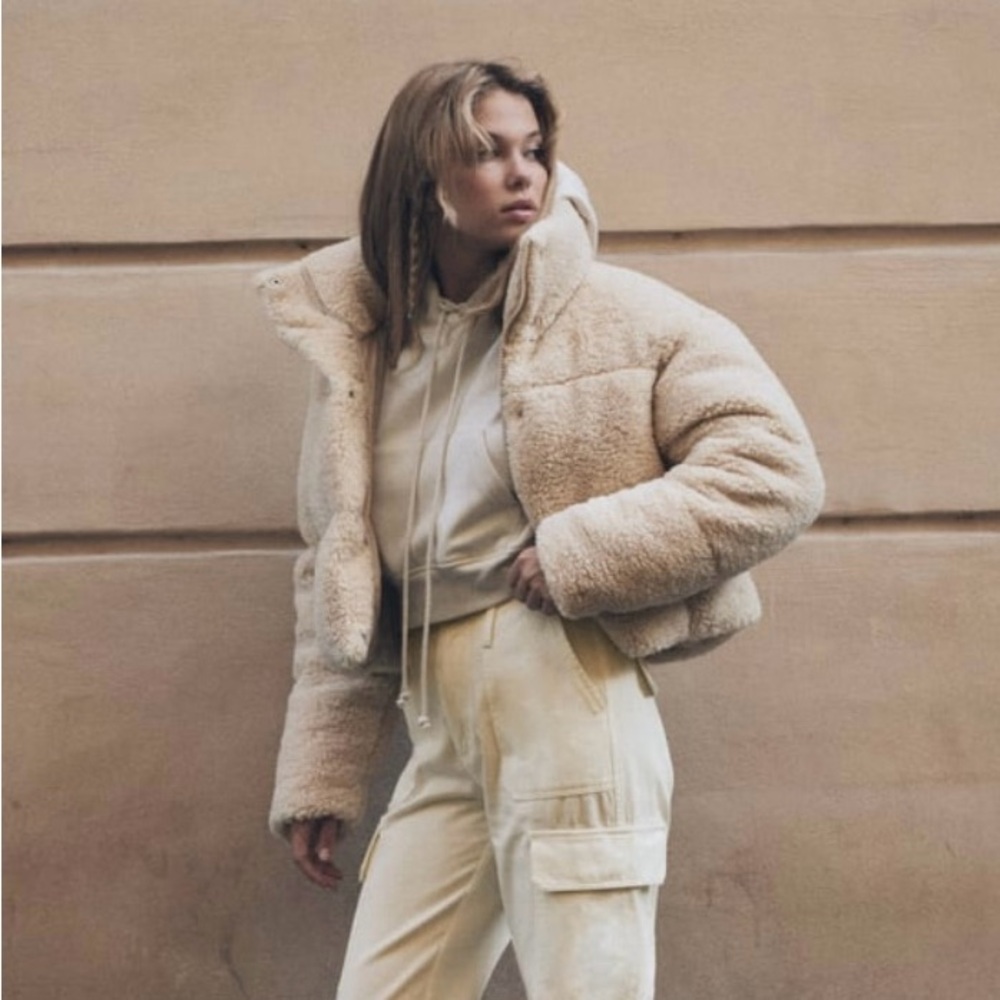 NEW Zara Padded Fleece